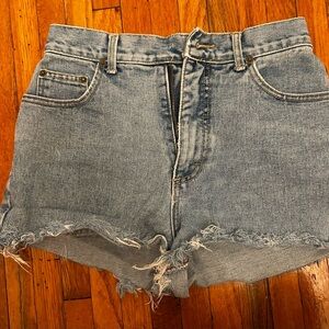 Vintage YES high-waisted jean short
